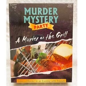 Murder Mystery Party "A Murder on the Grill" Role Play Game- NEW, SEALED